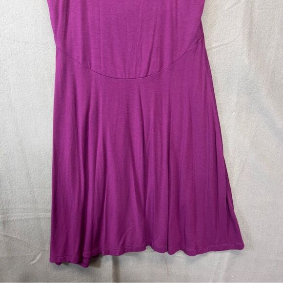 Athleta Santorini Thera Dress in Plum Purple Size XS Sleeveless Knit Jersey - Picture 12 of 15
